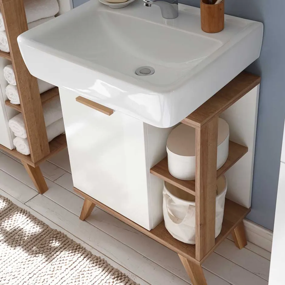 Pharao24 Waschbeckenunterschrank Varadero> Waschbeckenunterschränke|Bad Unterschränke