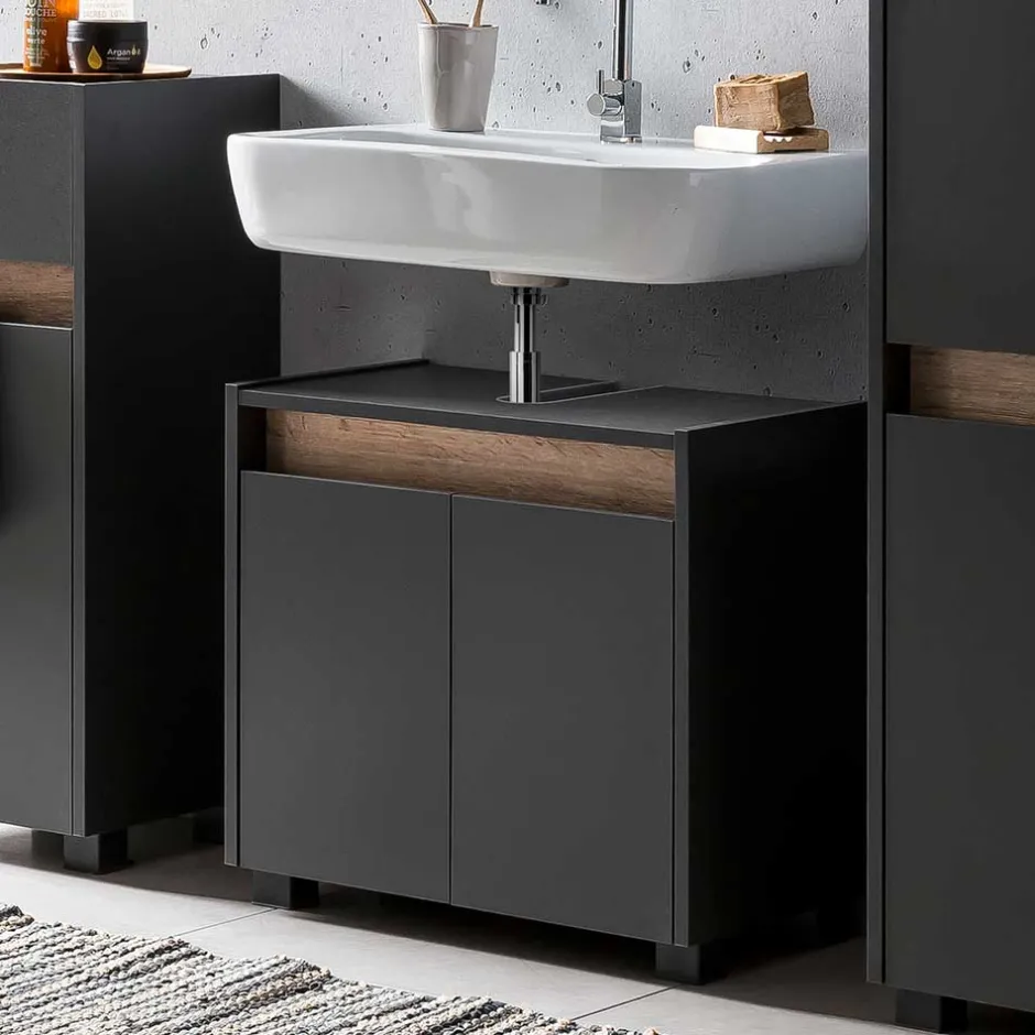 Pharao24 Waschbeckenunterschrank Vandran> Waschbeckenunterschränke