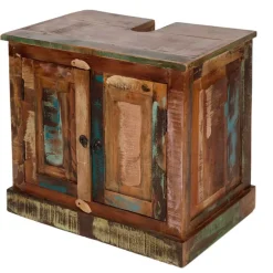 Bad Unterschränke*Pharao24 Waschbeckenunterschrank Woodstock