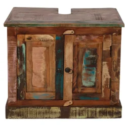 Bad Unterschränke*Pharao24 Waschbeckenunterschrank Woodstock