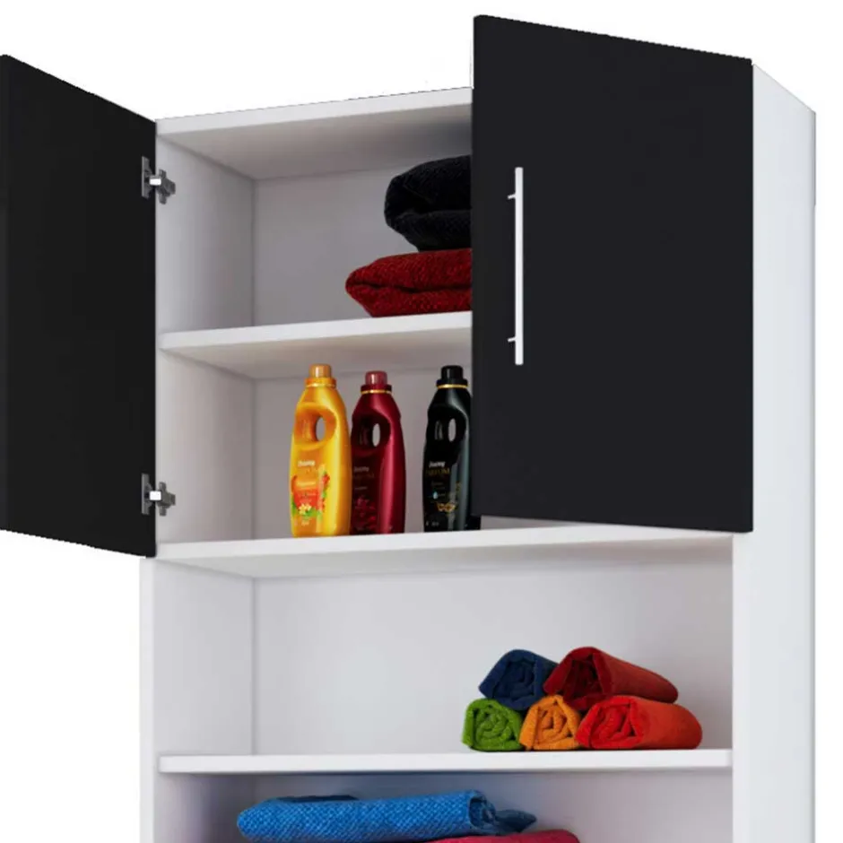 Pharao24 Waschmaschinen Schrank Bregenza> Bad Hochschränke