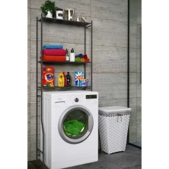 Pharao24 Waschmaschinenregal Kurtinia> Standregale|Badregale
