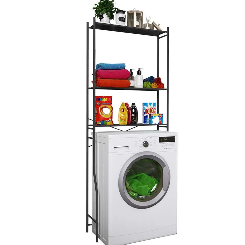Pharao24 Waschmaschinenregal Kurtinia> Standregale|Badregale