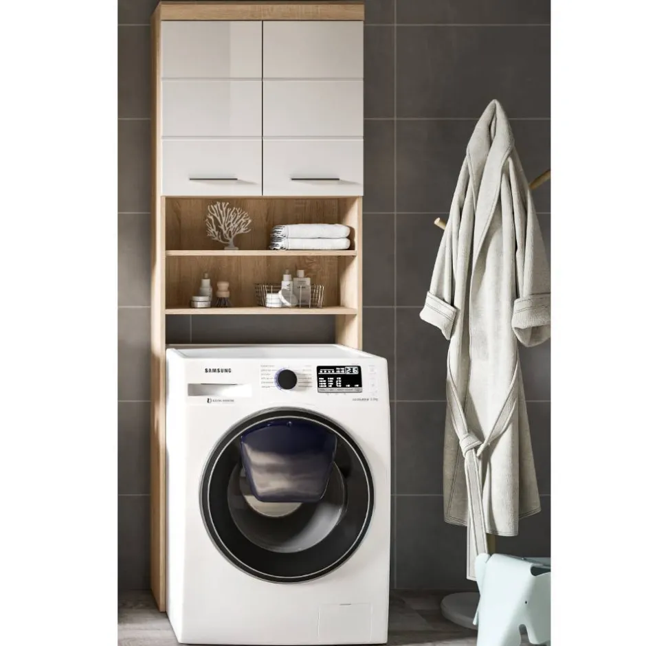 Pharao24 Waschmaschinenschrank Kwesina> Bad Hochschränke