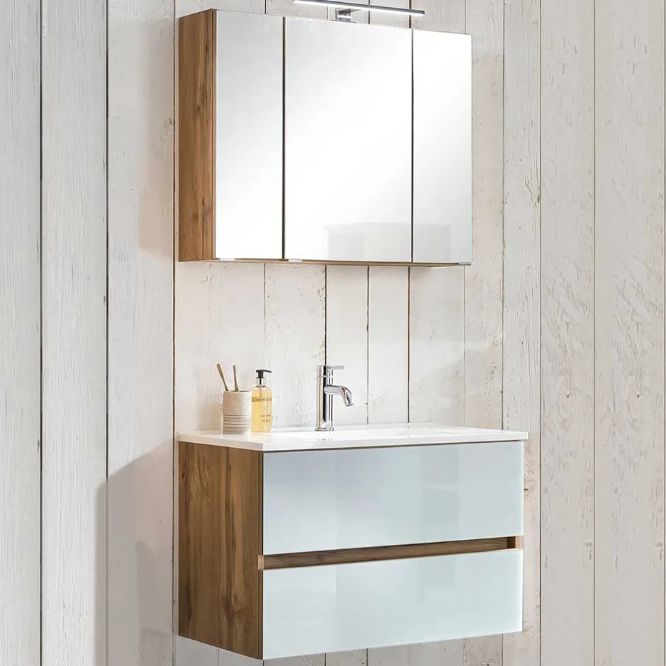 Badmöbel Sets*Pharao24 Waschplatz Set Bradoss