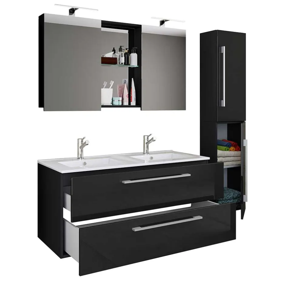 Badmöbel Sets*Pharao24 Waschplatz Set Cardos