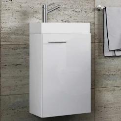 Badmöbel Sets*Pharao24 Waschplatz Set Gäste WC Luenza