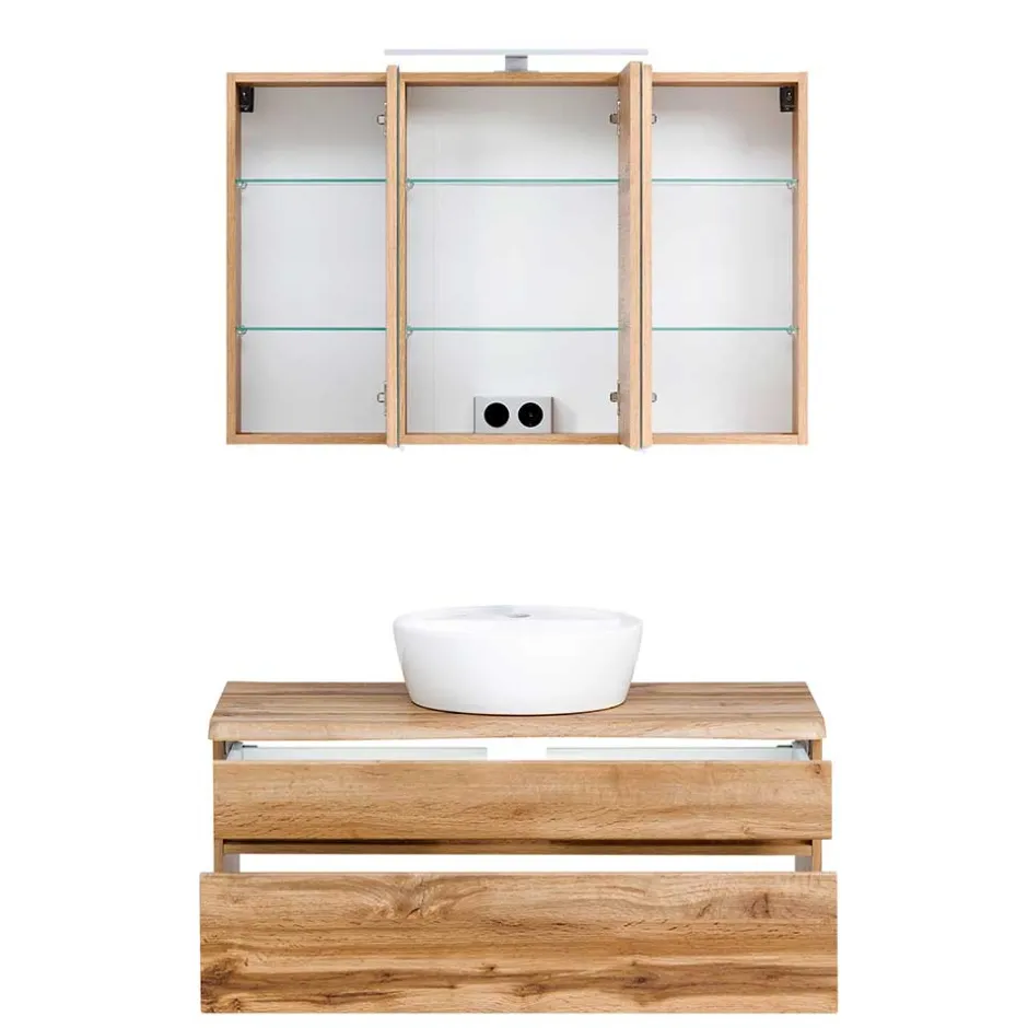 Pharao24 Waschplatz Set Kropenia> Badmöbel Sets