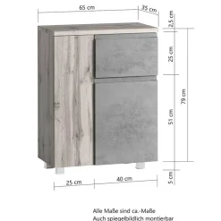Pharao24 Waschplatz Set mit LED Fregato><noscript><img width=