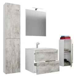 Pharao24 Waschplatz Set modern Fabrizio><noscript><img width=