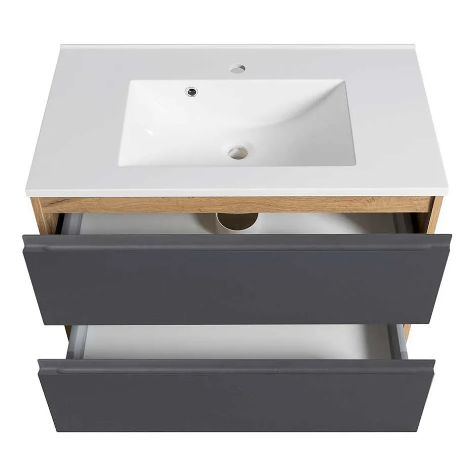 Pharao24 Waschplatz Set modern Fregato> Badmöbel Sets