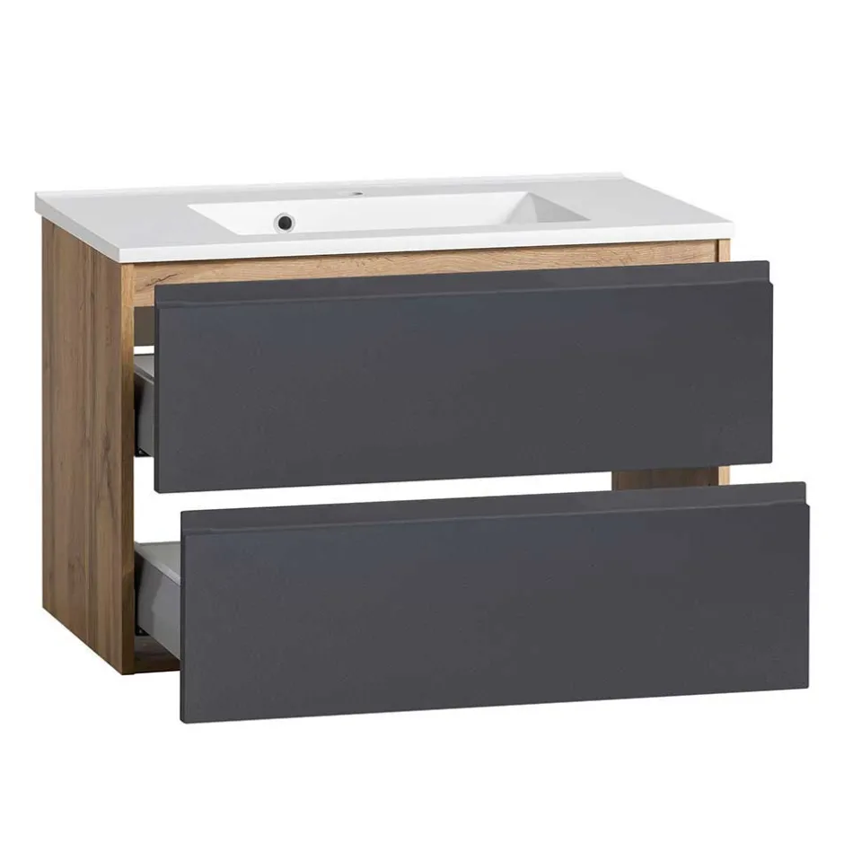 Pharao24 Waschplatz Set modern Fregato> Badmöbel Sets