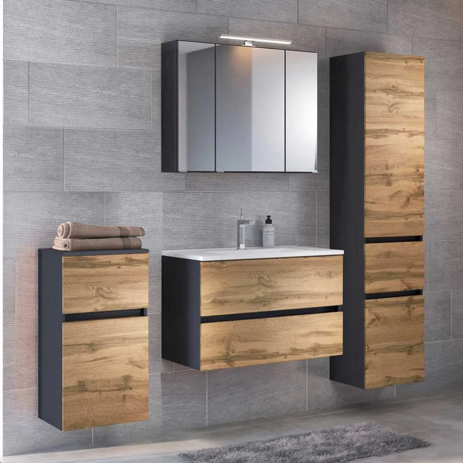 Badmöbel Sets*Pharao24 Waschplatz Set Vimmos