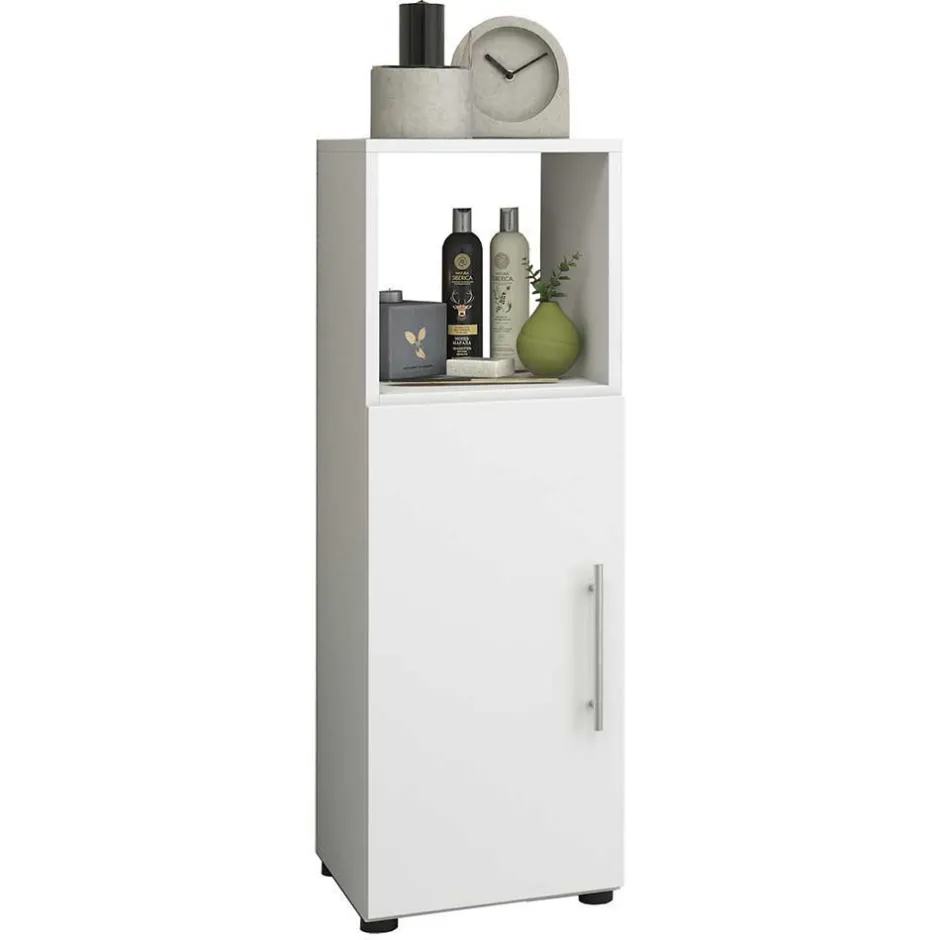 Badmöbel Sets*Pharao24 Waschplatz Set weiß modern Eli