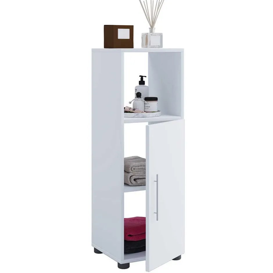 Badmöbel Sets*Pharao24 Waschplatz Set weiß modern Eli