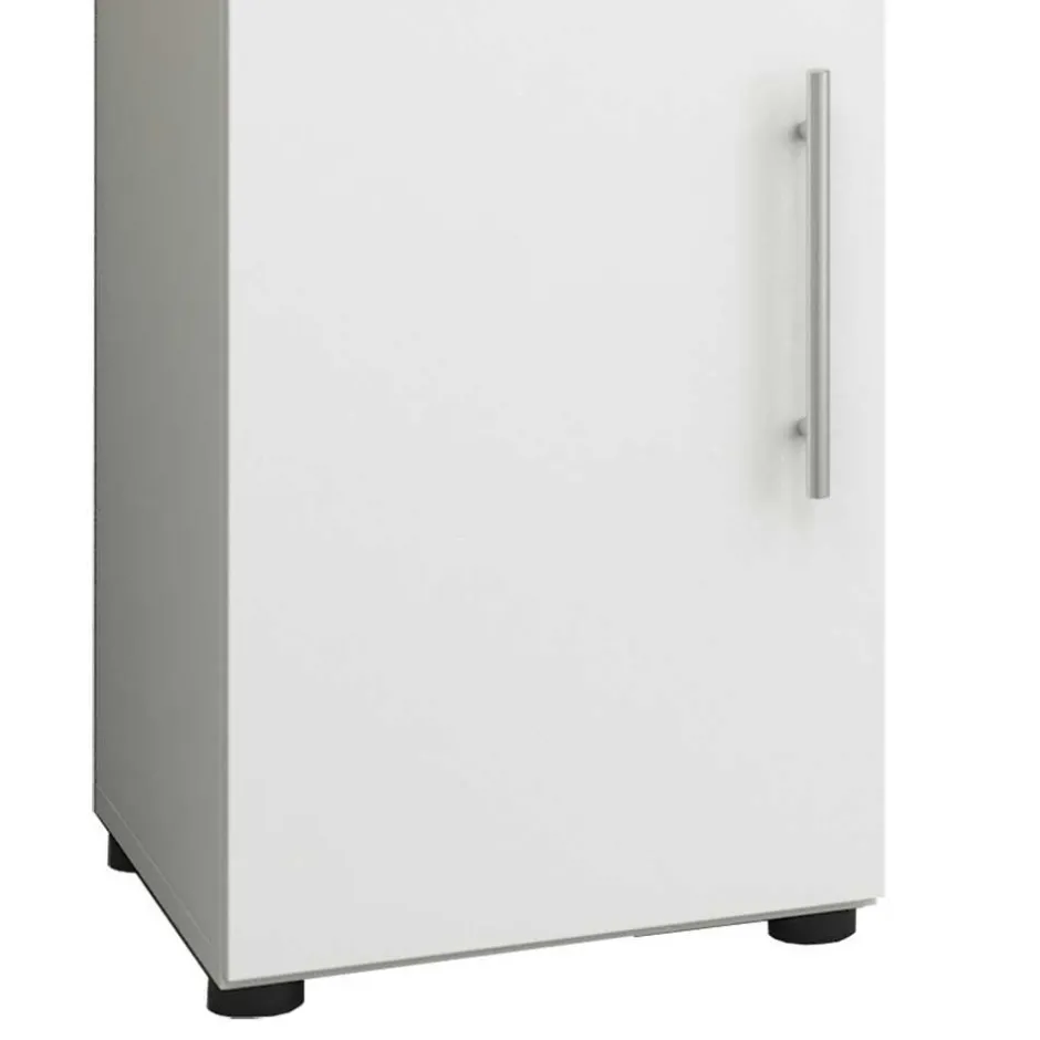 Badmöbel Sets*Pharao24 Waschplatz Set weiß modern Eli