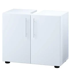 Badmöbel Sets*Pharao24 Waschplatz Set weiß modern Eli