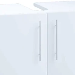 Badmöbel Sets*Pharao24 Waschplatz Set weiß modern Eli