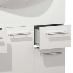 Badmöbel Sets*Pharao24 Waschplatz Set weiß Pididos