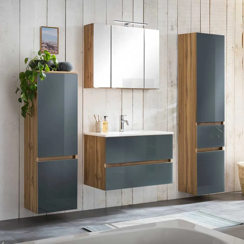 Pharao24 Waschraum Set Curdinan> Badmöbel Sets