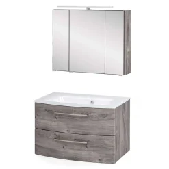 Pharao24 Waschraum Set Isdrina> Badmöbel Sets