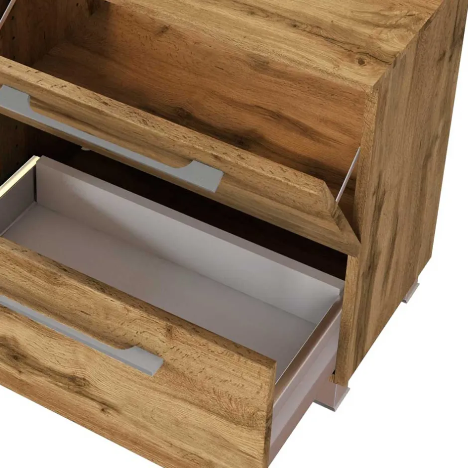 Pharao24 Waschschrank Dolveran> Badezimmerschränke|Waschbeckenunterschränke