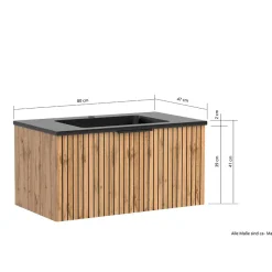 Waschbeckenunterschränke|Bad Unterschränke*Pharao24 Waschschrank Made in Germany Cadama