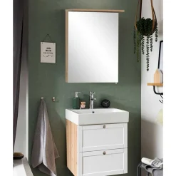 Pharao24 Waschtisch mit Spiegelschrank Azona> Badmöbel Sets