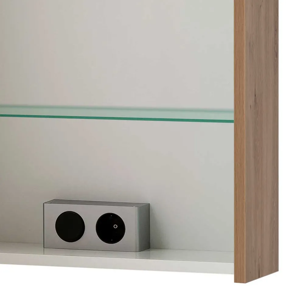 Pharao24 Waschtisch mit Spiegelschrank Azona> Badmöbel Sets