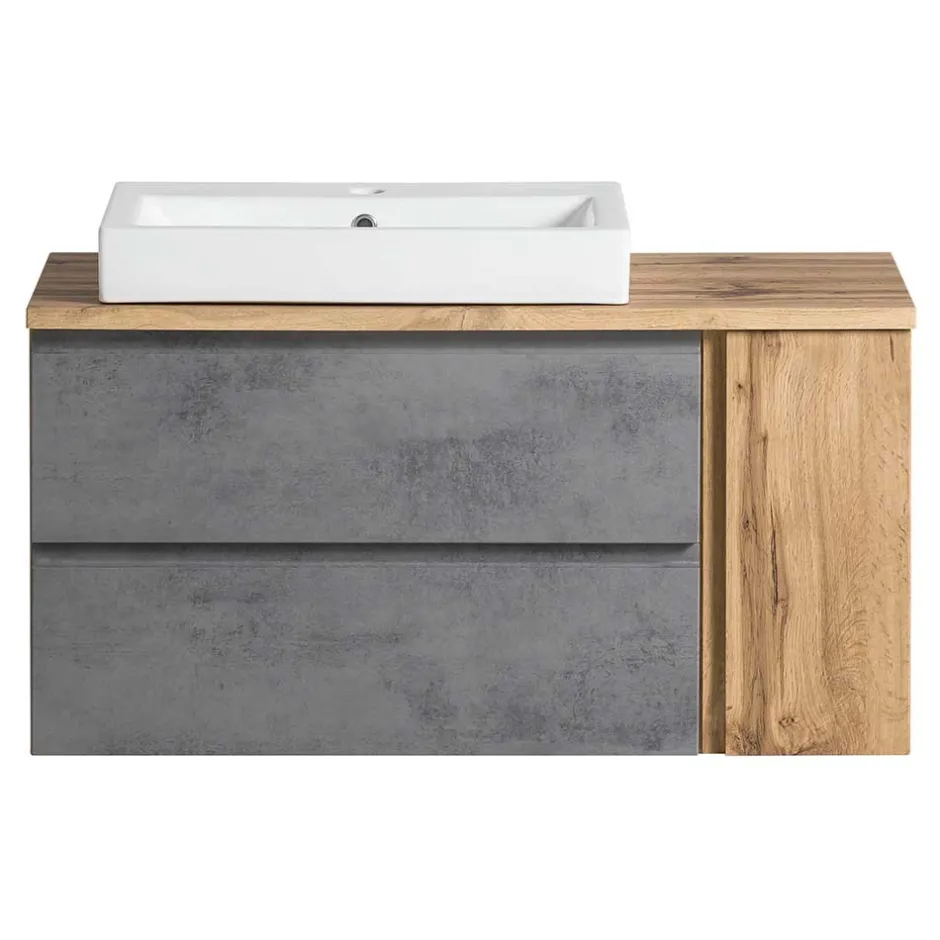 Badmöbel Sets*Pharao24 Waschtisch Set mit Becken Tagma