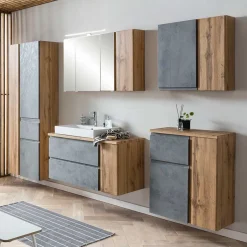 Badmöbel Sets*Pharao24 Waschtisch Set mit Becken Tagma