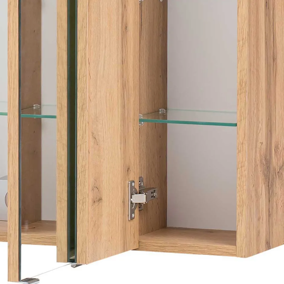 Badmöbel Sets*Pharao24 Waschtisch und Spiegelschrank Ruliand