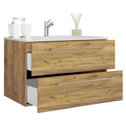 Pharao24 Waschtischkonsole Enlino> Waschbeckenunterschränke|Bad Unterschränke