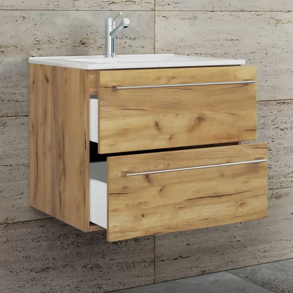 Pharao24 Waschtischkonsole Enlino> Waschbeckenunterschränke|Bad Unterschränke