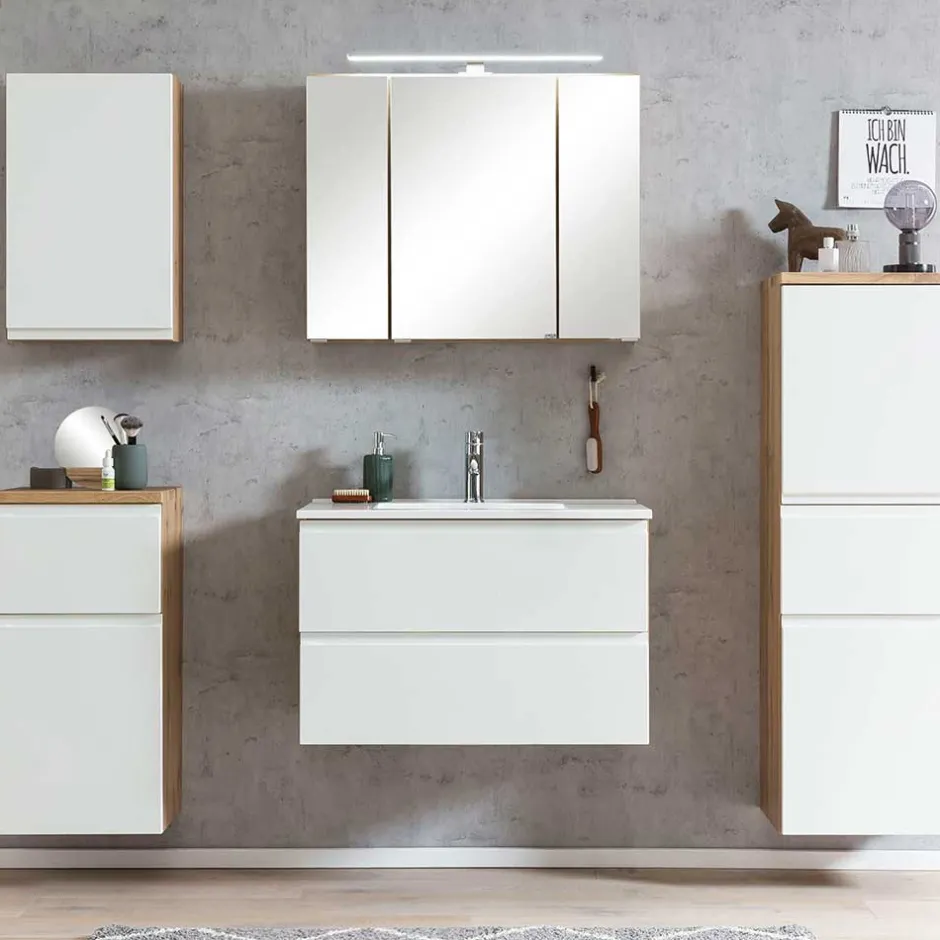 Waschbeckenunterschränke|Bad Unterschränke*Pharao24 Waschtischkonsole Lactona