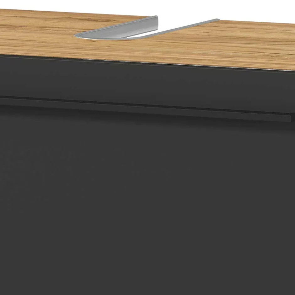 Badezimmerschränke|Waschbeckenunterschränke*Pharao24 Waschtischschrank Sisam