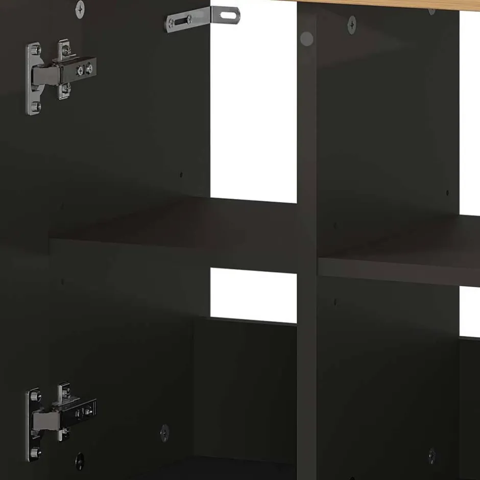 Badezimmerschränke|Waschbeckenunterschränke*Pharao24 Waschtischschrank Sisam