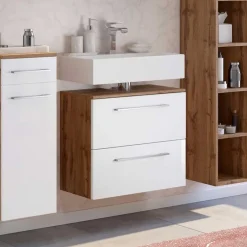 Pharao24 Waschtischschrank Vidorella> Badezimmerschränke|Waschbeckenunterschränke