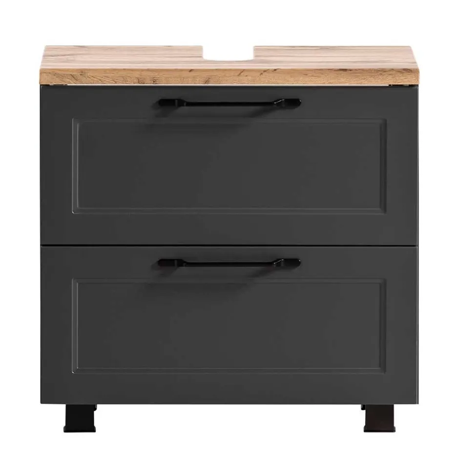 Waschbeckenunterschränke|Bad Unterschränke*Pharao24 Waschtischunterbau Salverna