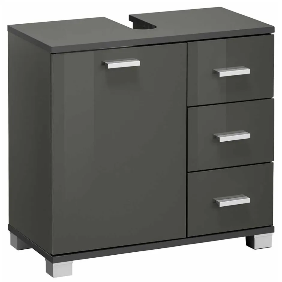 Pharao24 Waschtischunterbau Vrilla> Badezimmerschränke|Waschbeckenunterschränke