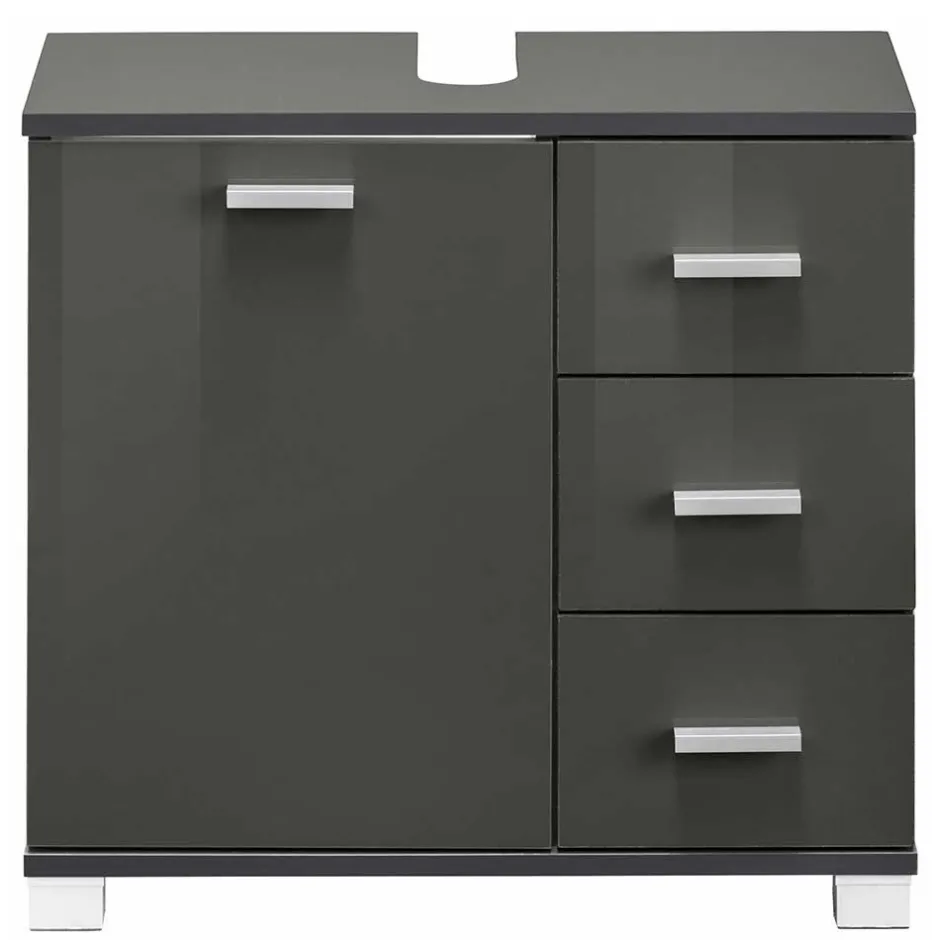 Pharao24 Waschtischunterbau Vrilla> Badezimmerschränke|Waschbeckenunterschränke