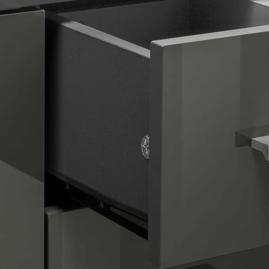 Pharao24 Waschtischunterbau Vrilla> Badezimmerschränke|Waschbeckenunterschränke