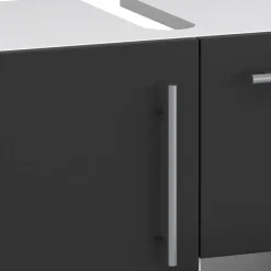 Waschbeckenunterschränke|Bad Unterschränke*Pharao24 Waschtischunterbau zweifarbig Litora