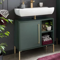 Pharao24 Waschtischunterschrank Call> Badezimmerschränke|Waschbeckenunterschränke