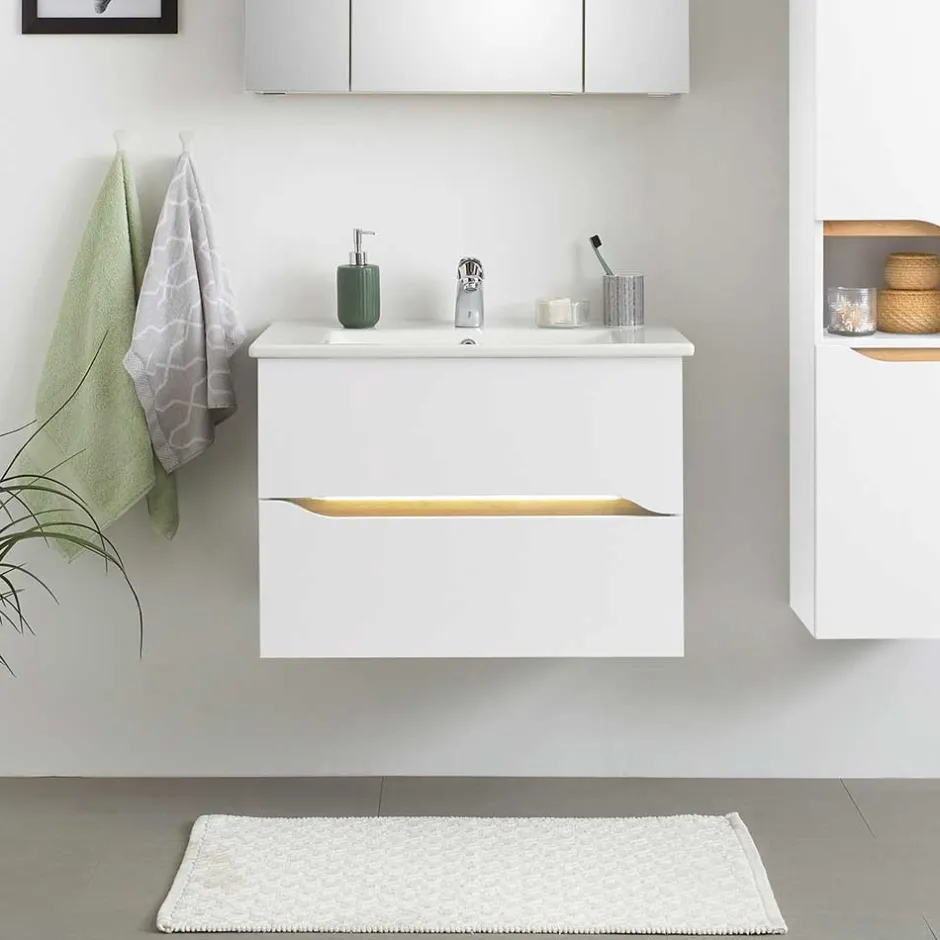 Pharao24 Waschtischunterschrank Dominicas> Waschbeckenunterschränke|Bad Unterschränke