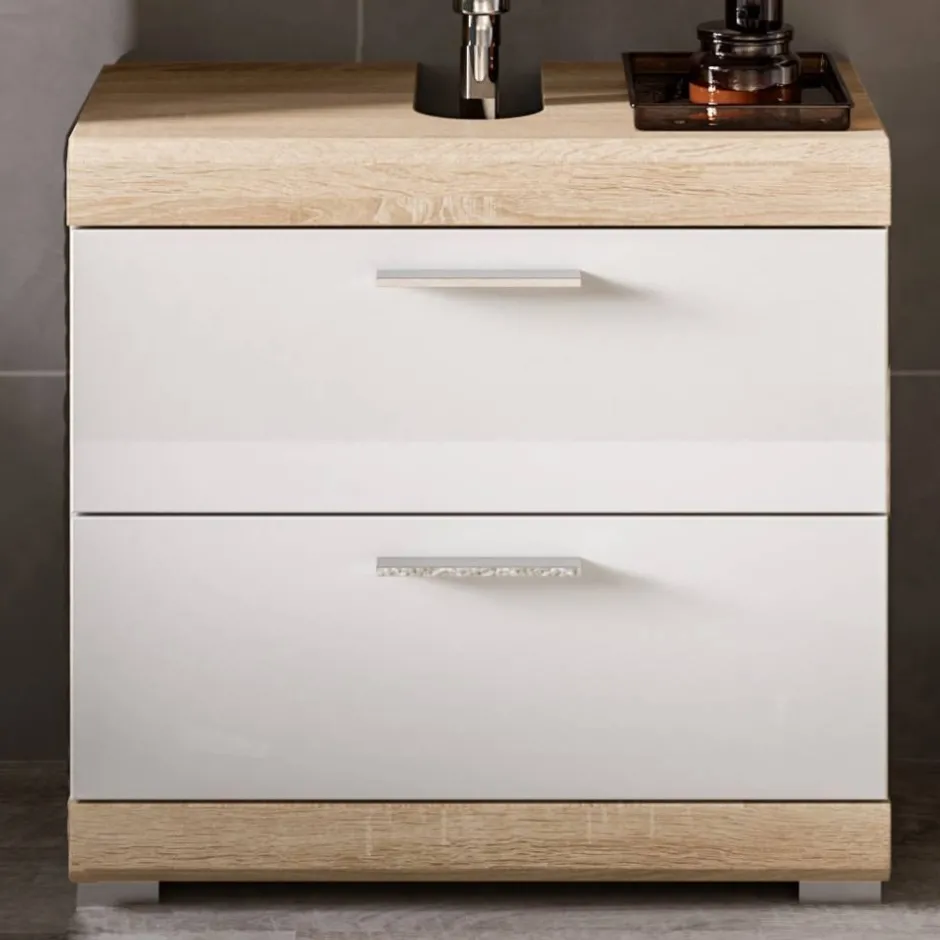 Waschbeckenunterschränke|Bad Unterschränke*Pharao24 Waschtischunterschrank Kwesina