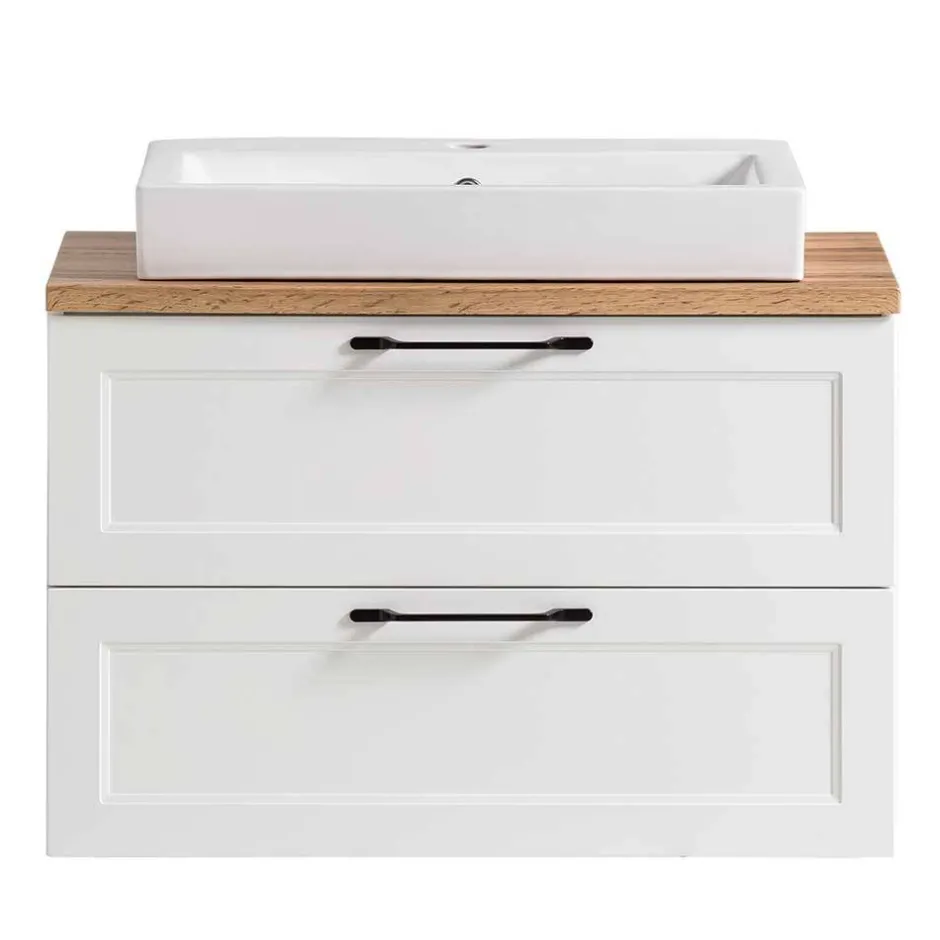 Waschbeckenunterschränke|Bad Unterschränke*Pharao24 Waschtischunterschrank mit Becken Matss