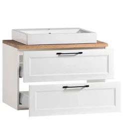 Waschbeckenunterschränke|Bad Unterschränke*Pharao24 Waschtischunterschrank mit Becken Matss