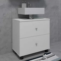 Pharao24 Waschtischunterschrank Osmin> Waschbeckenunterschränke|Bad Unterschränke