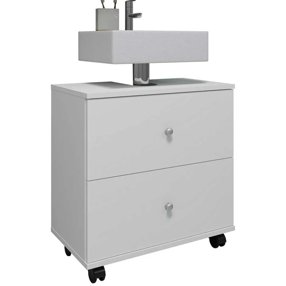 Pharao24 Waschtischunterschrank Osmin> Waschbeckenunterschränke|Bad Unterschränke